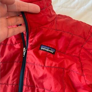 Patagonia boys size 7/8 nano puff jacket.